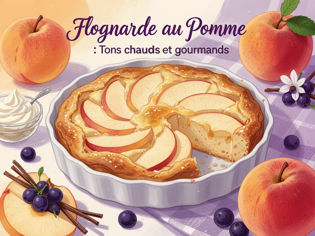 Flognarde au pomme : la recette traditionnelle et ses variantes pour réussir la texture