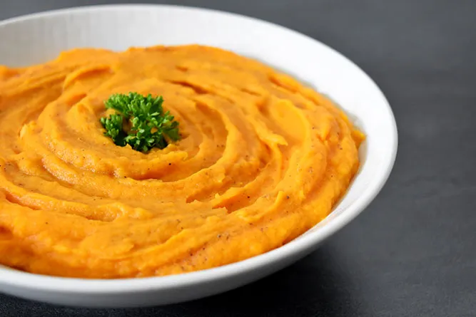 Purée de patate douce recette : technique, texture et variantes